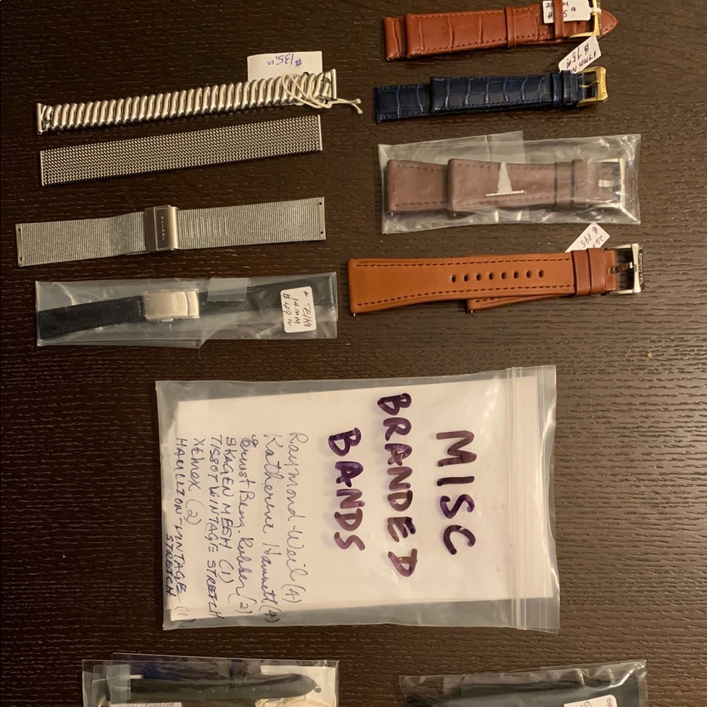 Watch strap lot